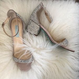 Betsey Johnson Rhinestone Shoes